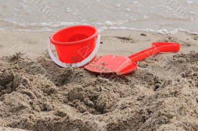 Sand Pail and Shovel