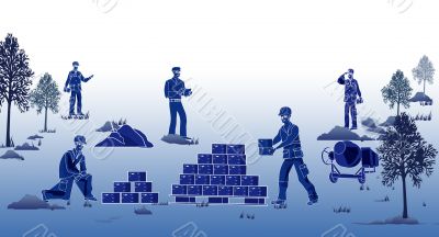 construction workers