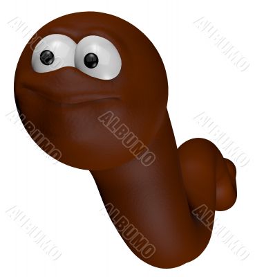 funny worm
