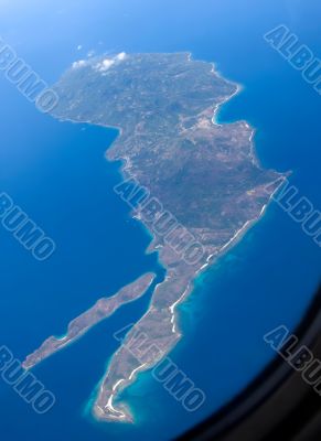 view from plane