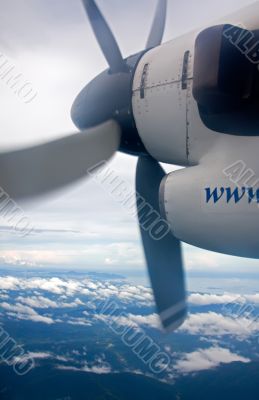 view from plane
