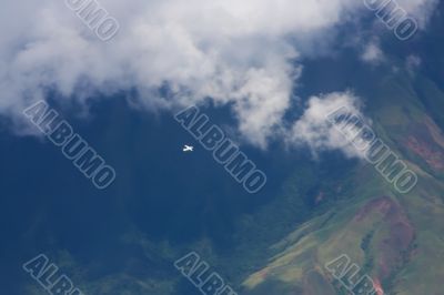 view from plane