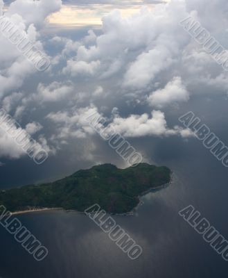view from plane