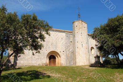 church Saint-Sylvestre des Brousses ,puechabon