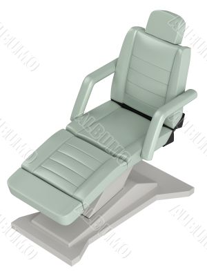 Light green beauty chair 