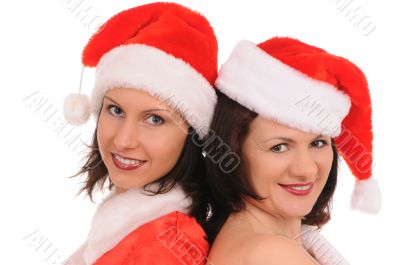 two santa