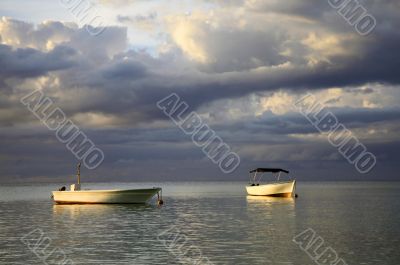 Two fishing boats