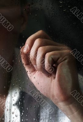 Man`s hand 