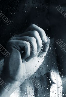 Man`s hand 