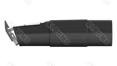 Black hair clipper