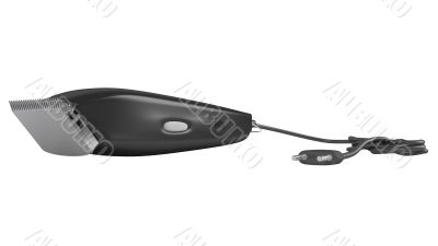 Black hair clipper