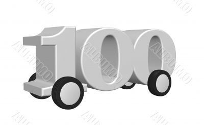 one hundred on the road