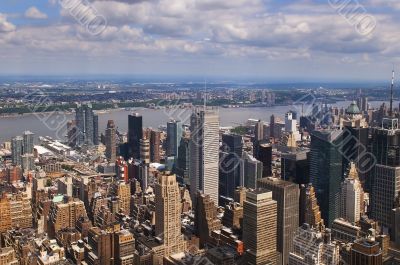 VIEW OVER MANHATTAN, NEW YORK