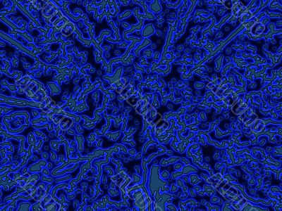 Blue abstract background