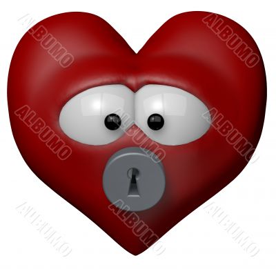 locked heart
