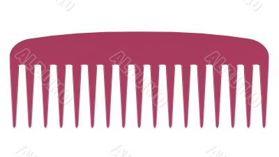 Pink comb