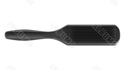 Black hairbrush
