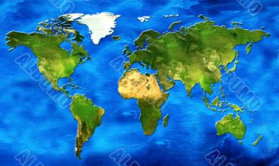 world map
