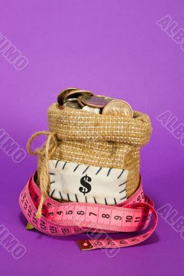 Sack full of coins