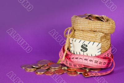 Sack full of coins