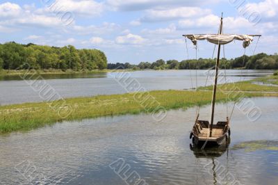 boat on a river