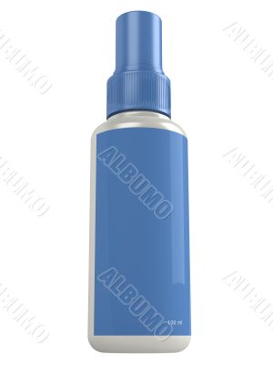 Blue bottle spray