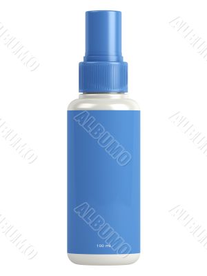 Blue bottle spray