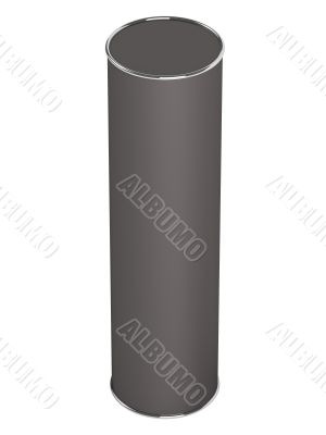 Black tube bottle shanpoo