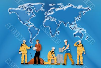 Construction workers