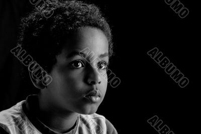 Portrait of a young boy