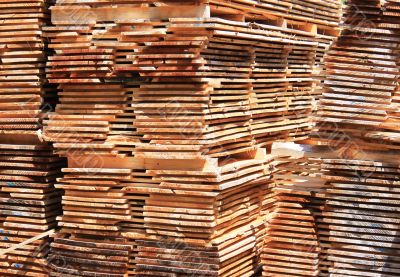 planks of wood