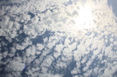 blue sky and some clouds  