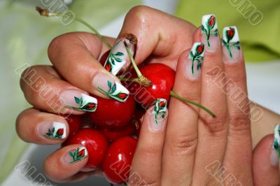 woman hands 
