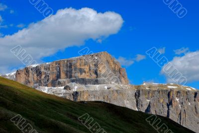 cliff in the mountain