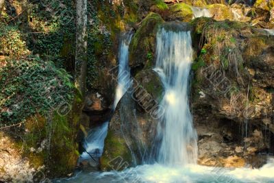 small waterfall 