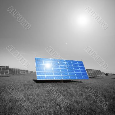 field area for solar installations
