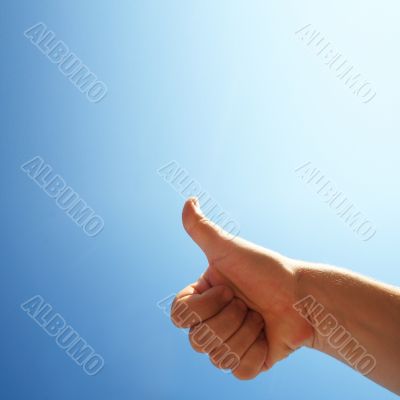 communication with hand-