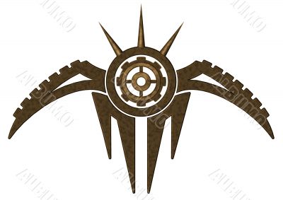 abstract metal symbol