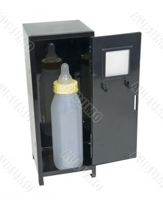 Baby Bottle in a Locker
