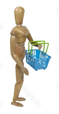Carrying a Shopping Basket