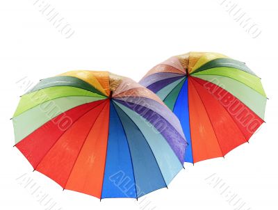 Rainbow umbrella