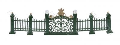 Metal Fence and Gate