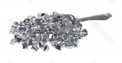 Scoop with Silver Stones