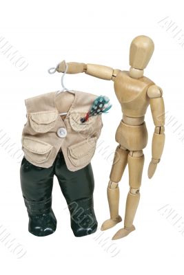 Picking out Fishing Vest and Waders