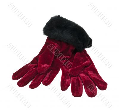 Red Velvet Gloves