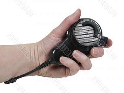 Holding a Microphone