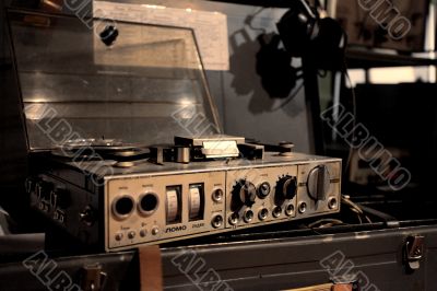 old tape recorder