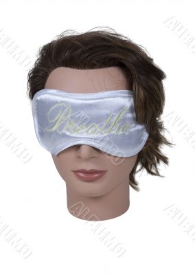 Wearing Sleep Mask