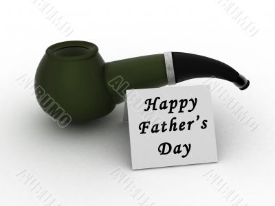 fathers day special pipe, and the message