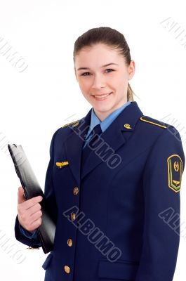 girl in uniform